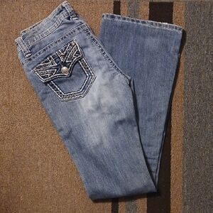 Red Camel Women's Boot Cut Jeans - Classic Blue